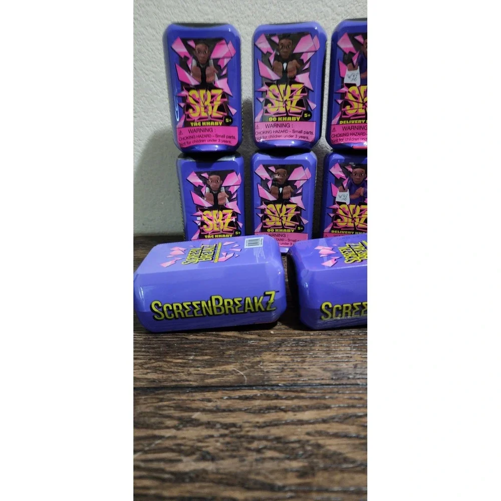 10 Brand New SBZ Screen Breakz Khaby Tac Classic Golden Delivery Collectable